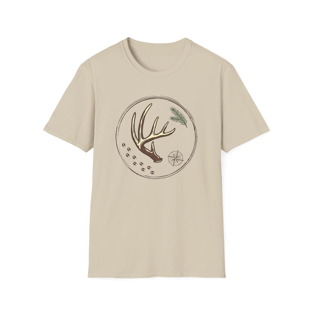 Antler Shed and Hoof Prints T-Shirt