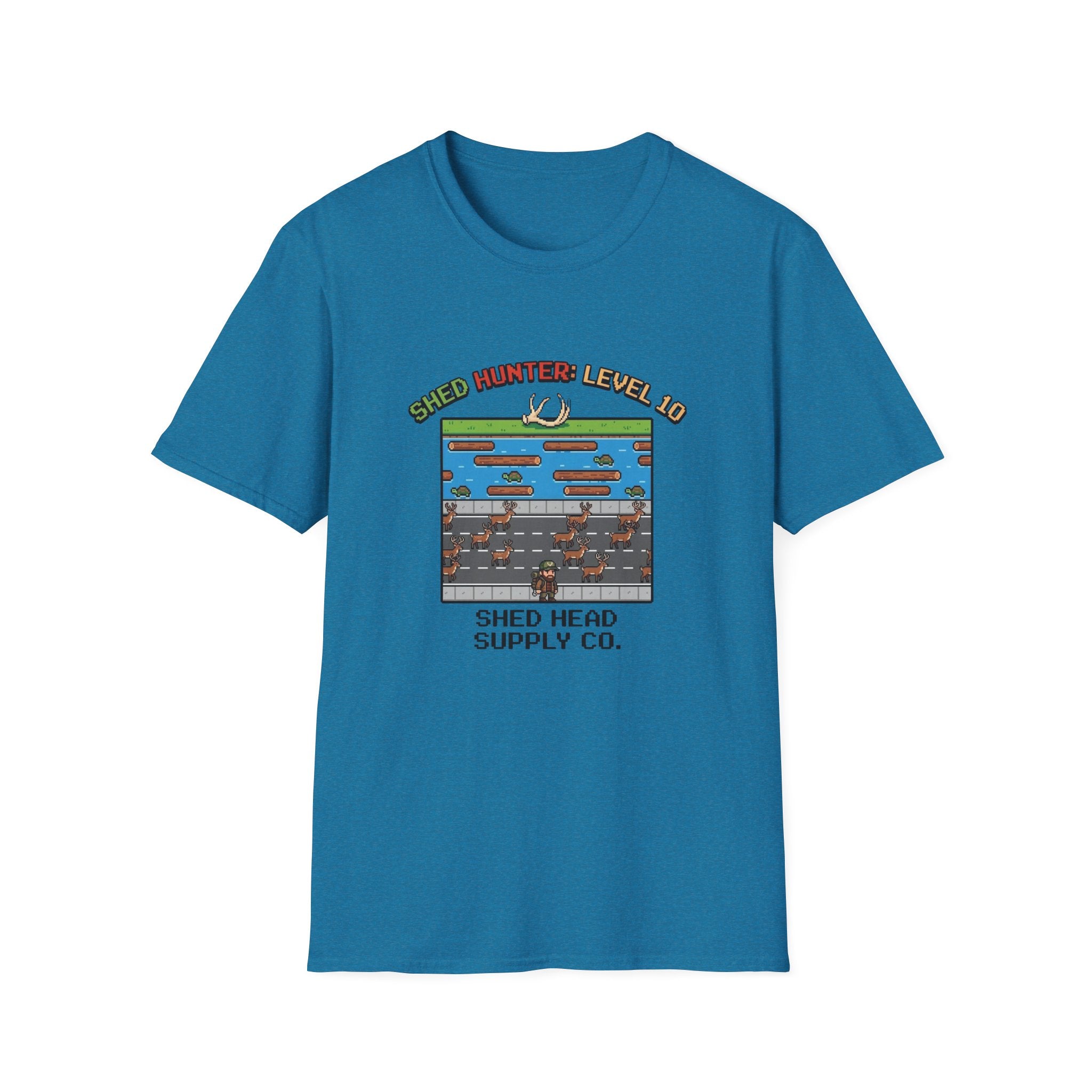 Shed Hunter 80's Video Game T-Shirt