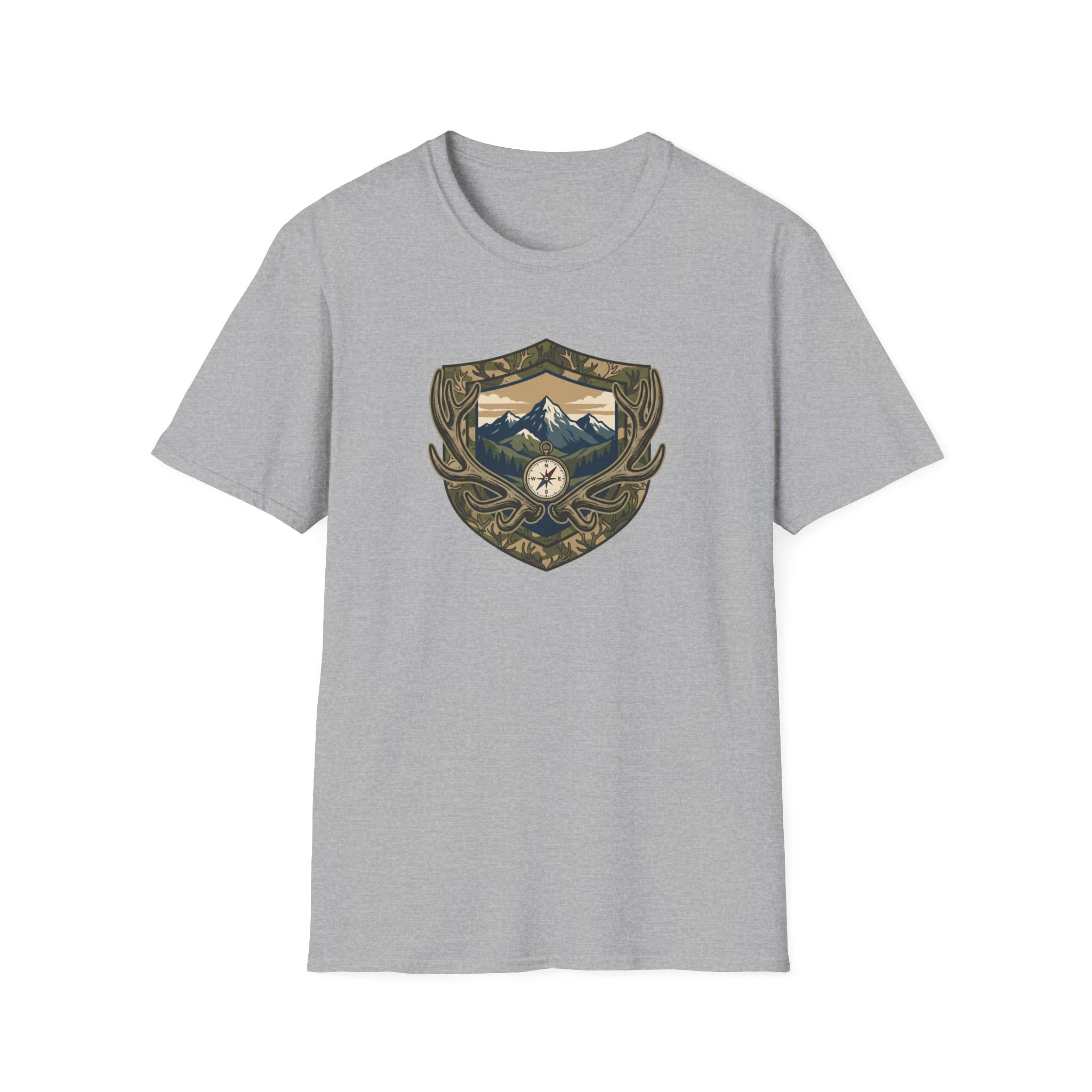 Antler Camo Badge T-Shirt