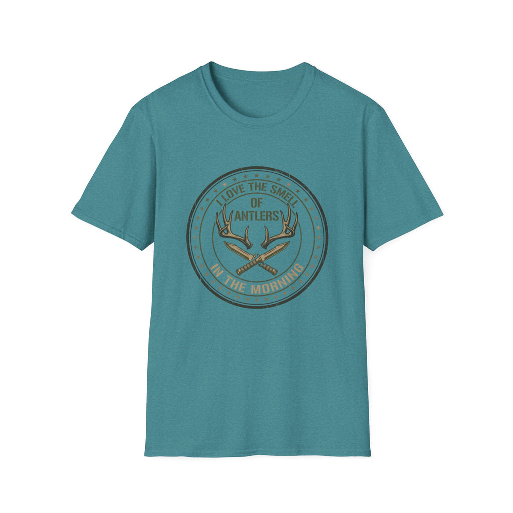 I Love the Smell of Antlers in the Morning T-Shirt