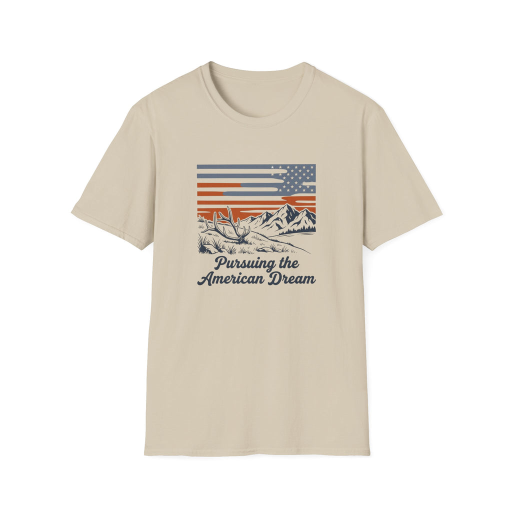 Pursuing the American Dream Antler Shed T-Shirt