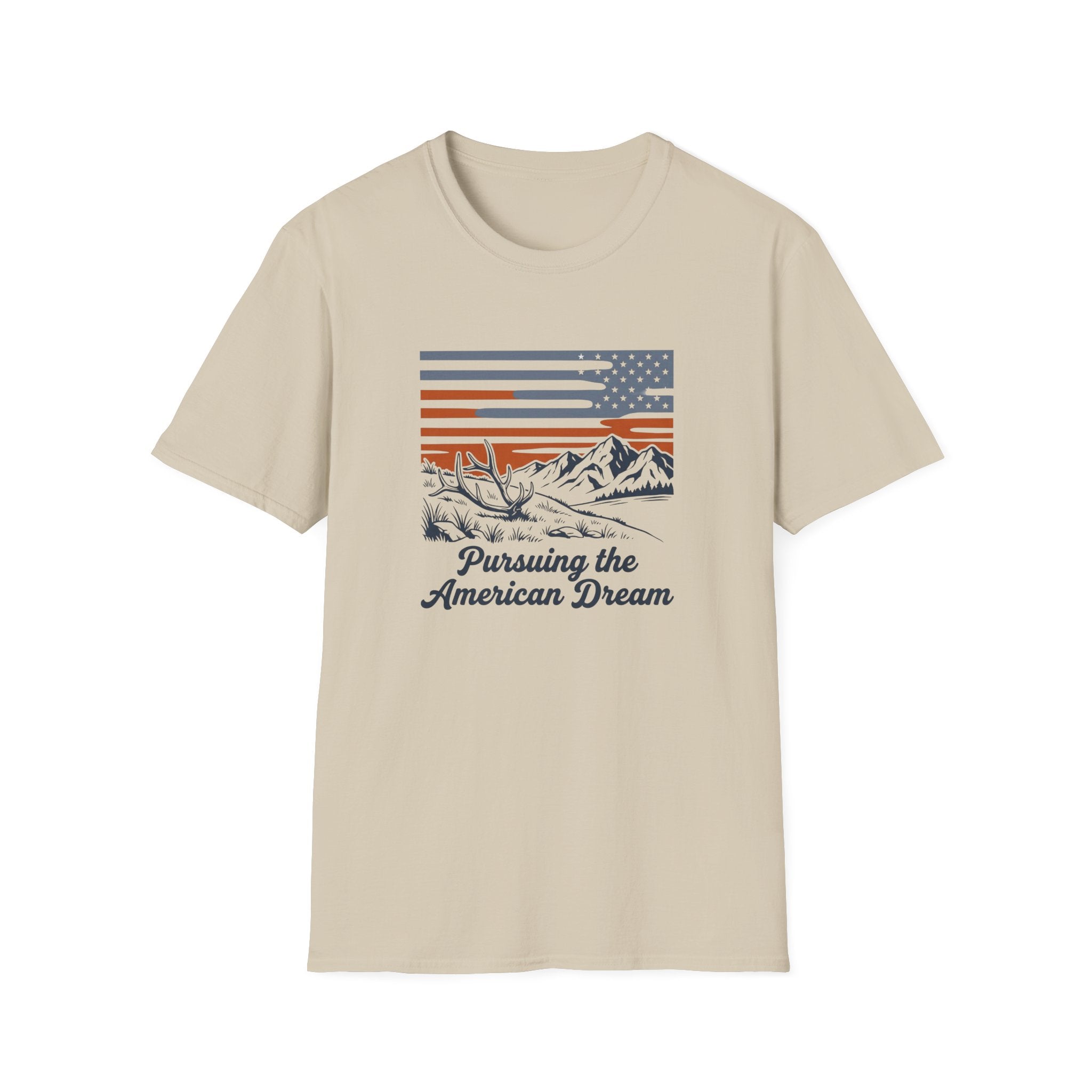 Pursuing the American Dream Antler Shed T-Shirt