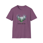 Shed Head Antler Watercolor T-Shirt