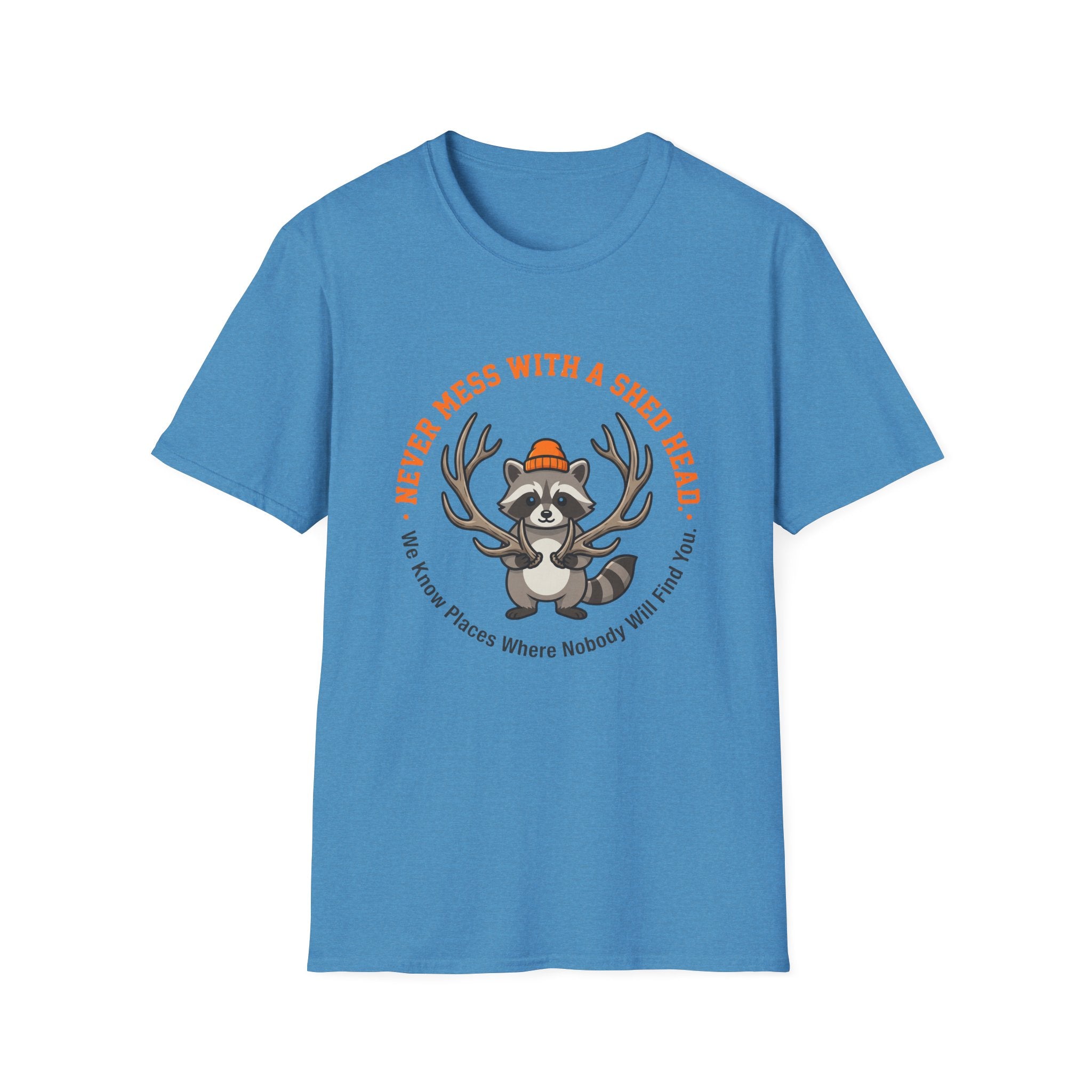 Never Mess With A Shed Head Raccoon T-Shirt