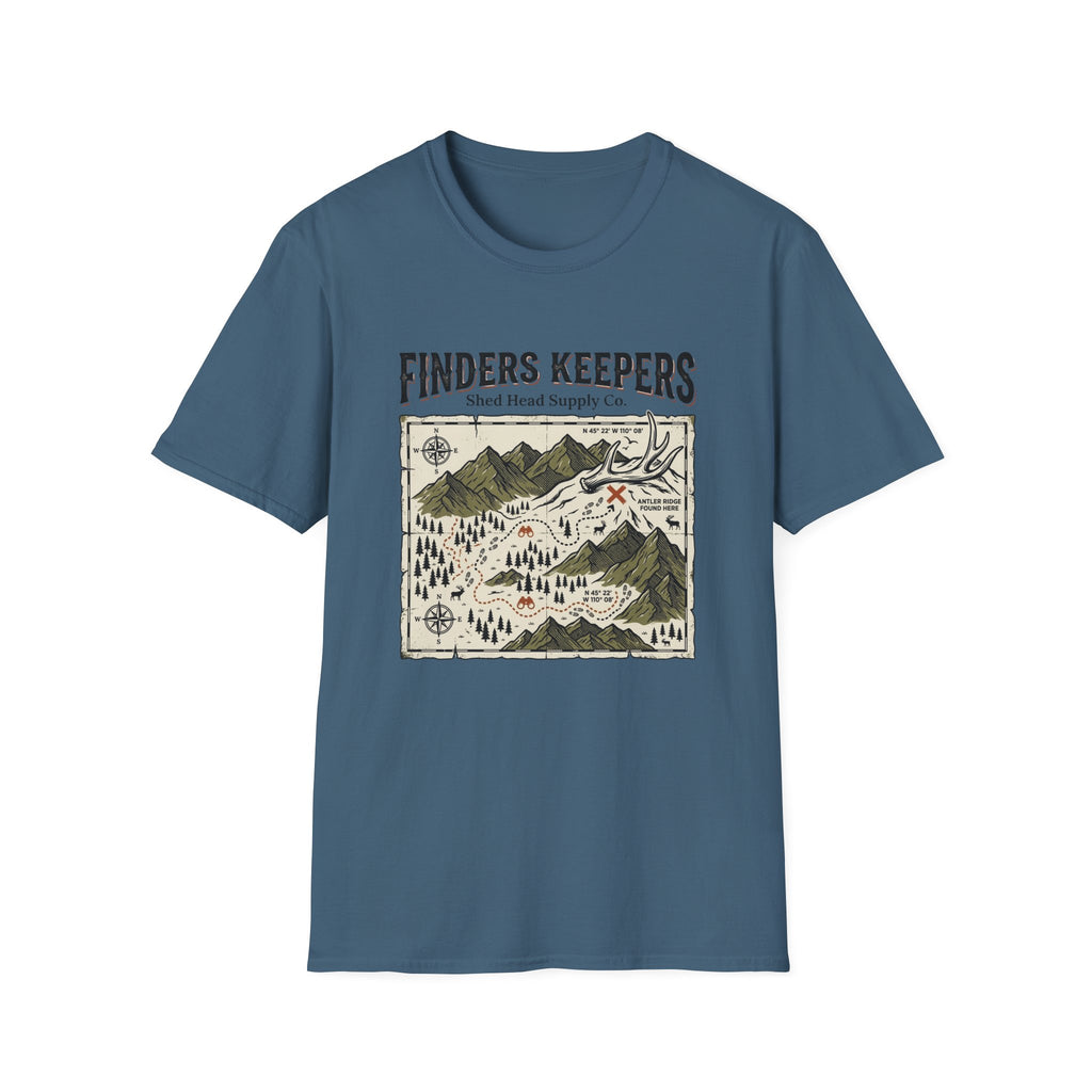 Finders Keepers Treasure Map T-Shirt
