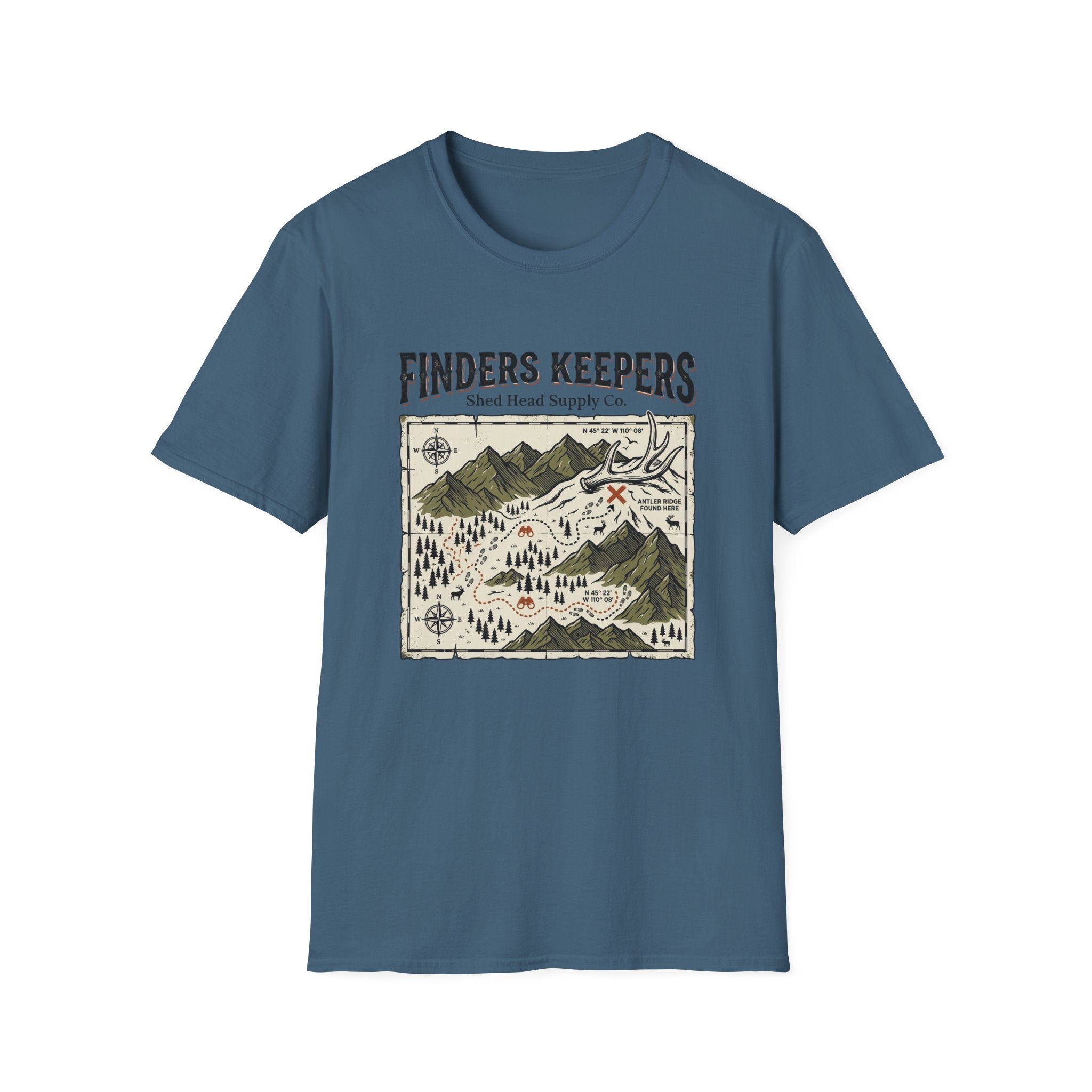 Finders Keepers Treasure Map T-Shirt