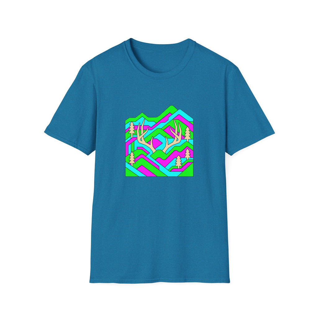 Neon Mountain Sheds T-Shirt