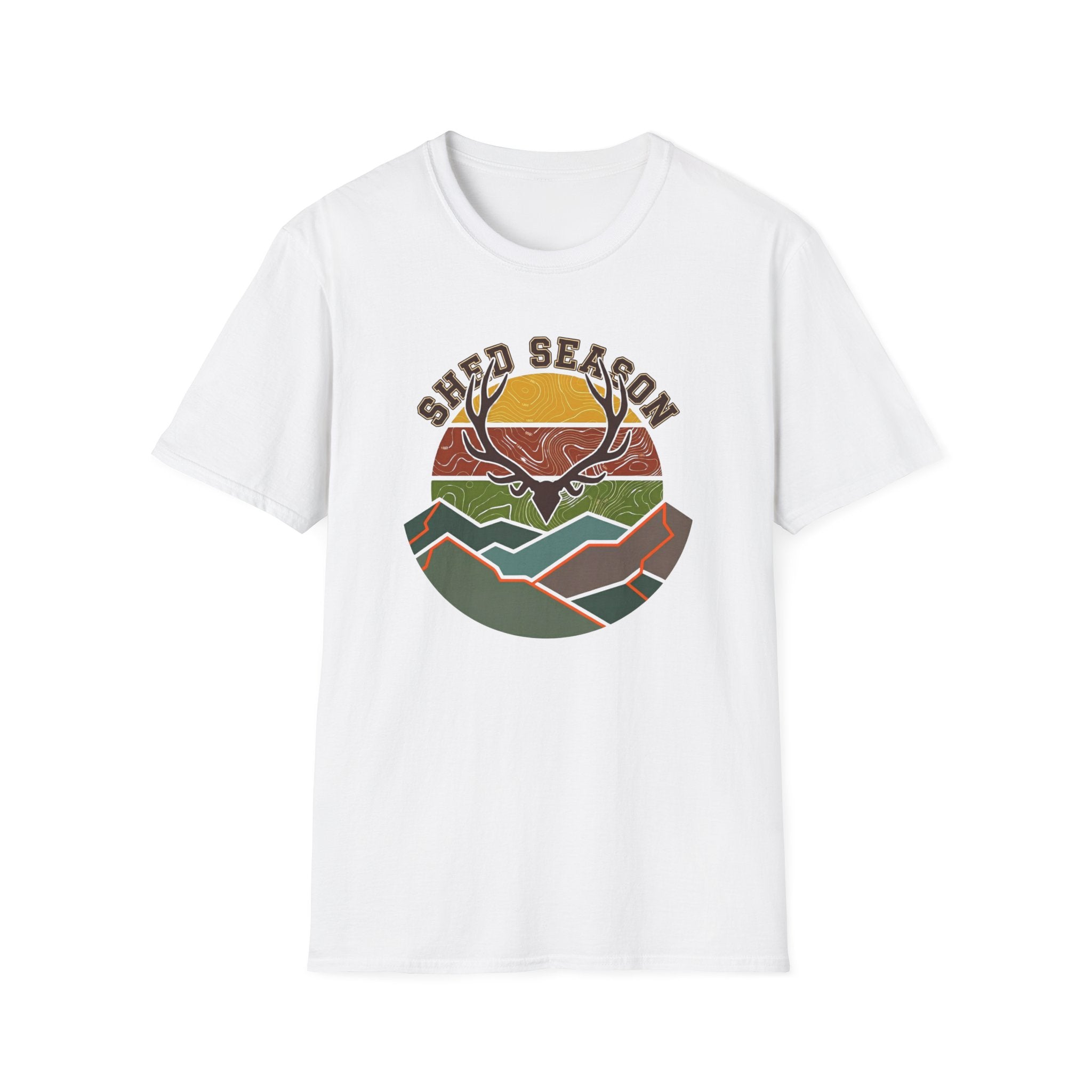 Shed Season Elk Arrowhead T-Shirt