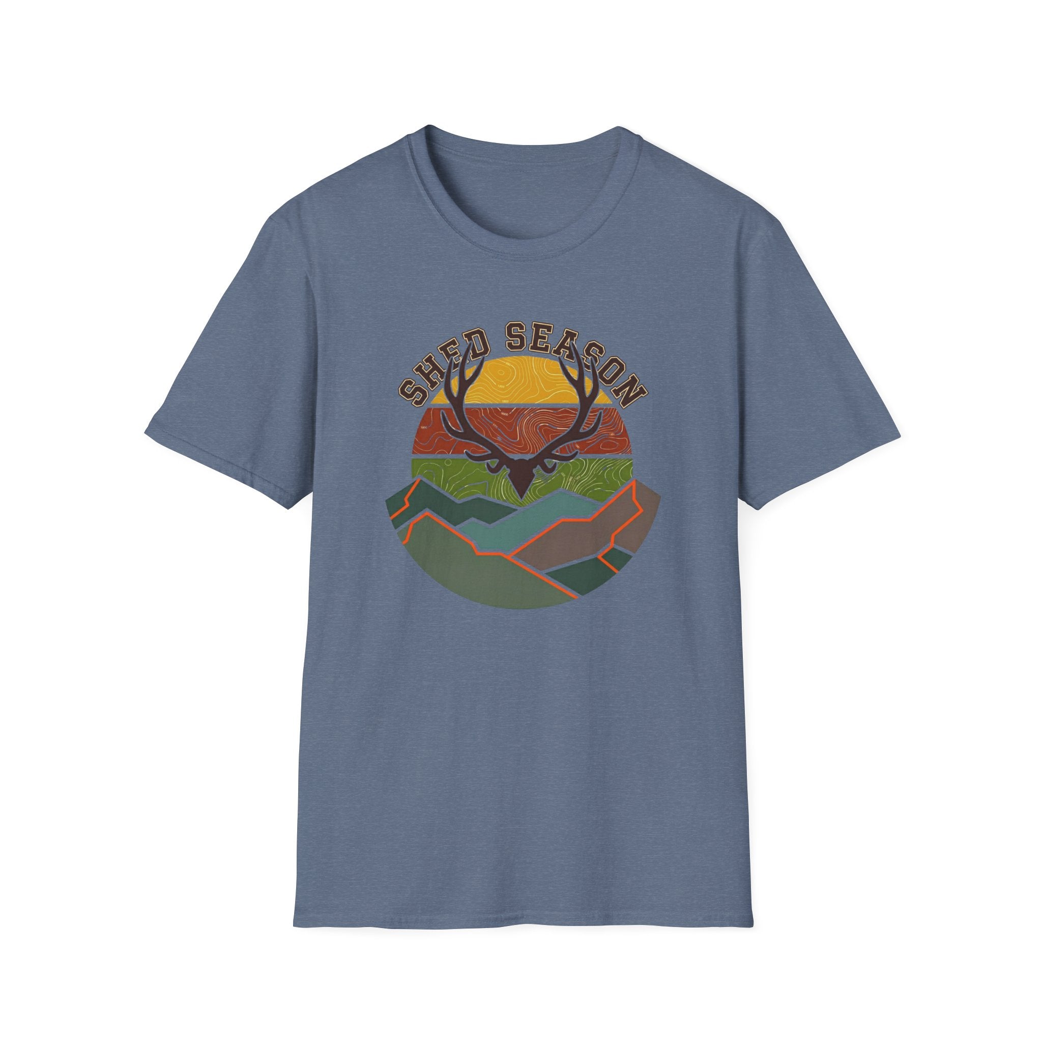 Shed Season Elk Arrowhead T-Shirt