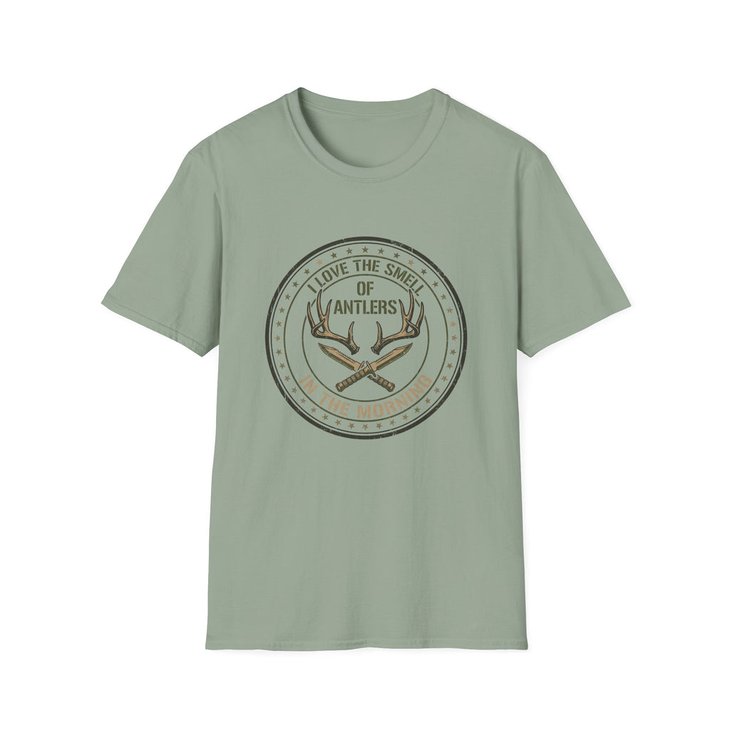 I Love the Smell of Antlers in the Morning T-Shirt