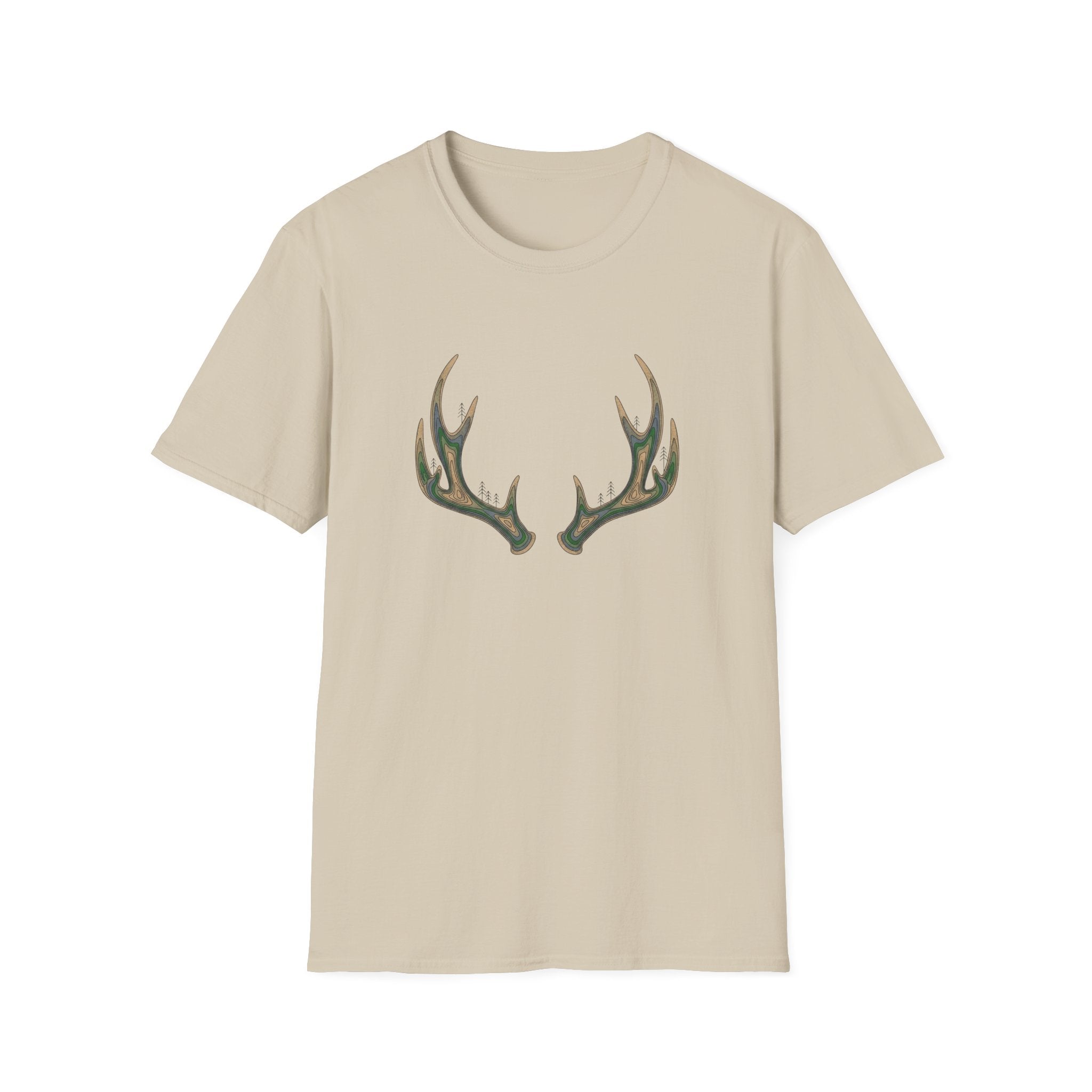 Topography of the Antler T-Shirt