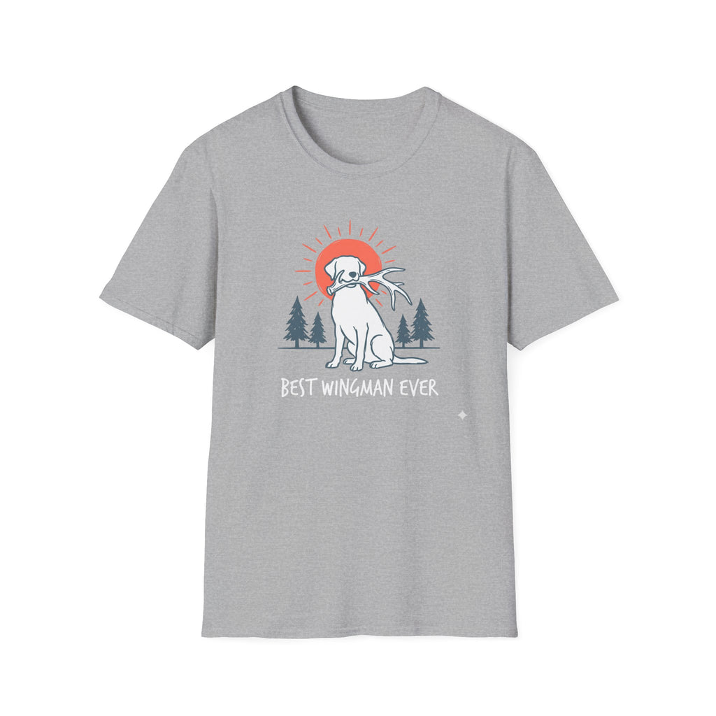 "Best Wingman Ever" Shed Hunting Dog T-Shirt