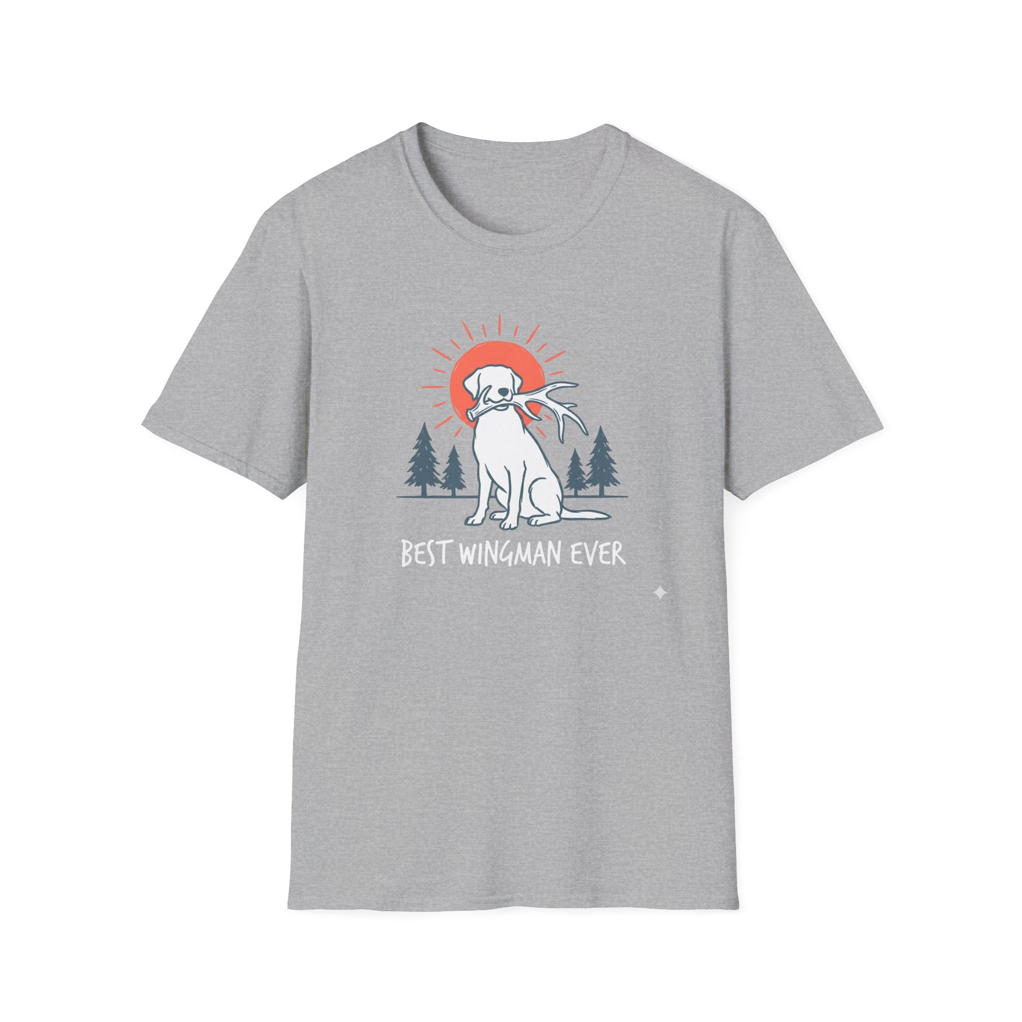"Best Wingman Ever" Shed Hunting Dog T-Shirt