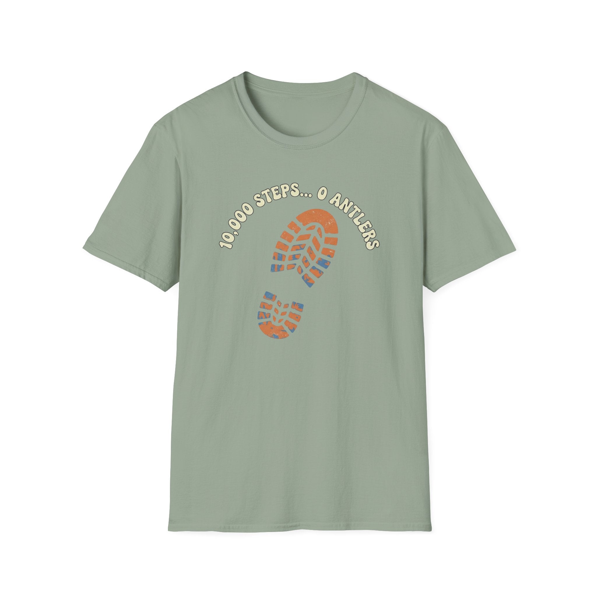10,000 Steps...0 Antlers T-Shirt