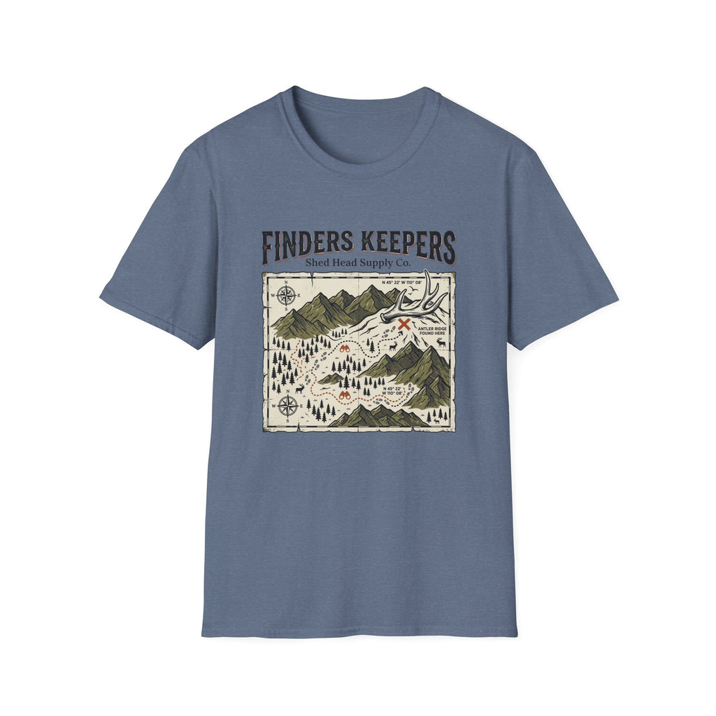Finders Keepers Treasure Map T-Shirt