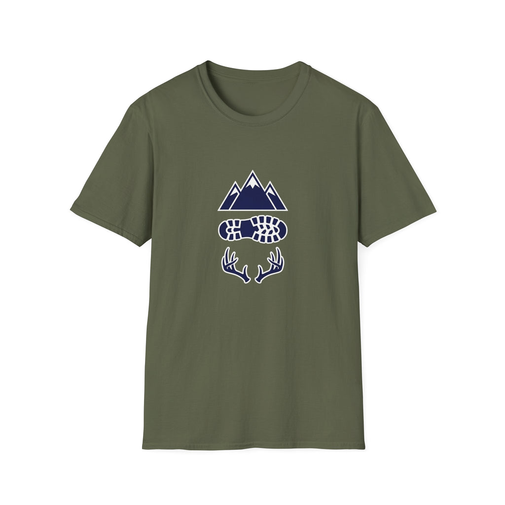 Shed Hunting Icons T-Shirt
