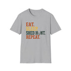 Eat. Sleep. Shed Hunt. Repeat. Antler T-Shirt