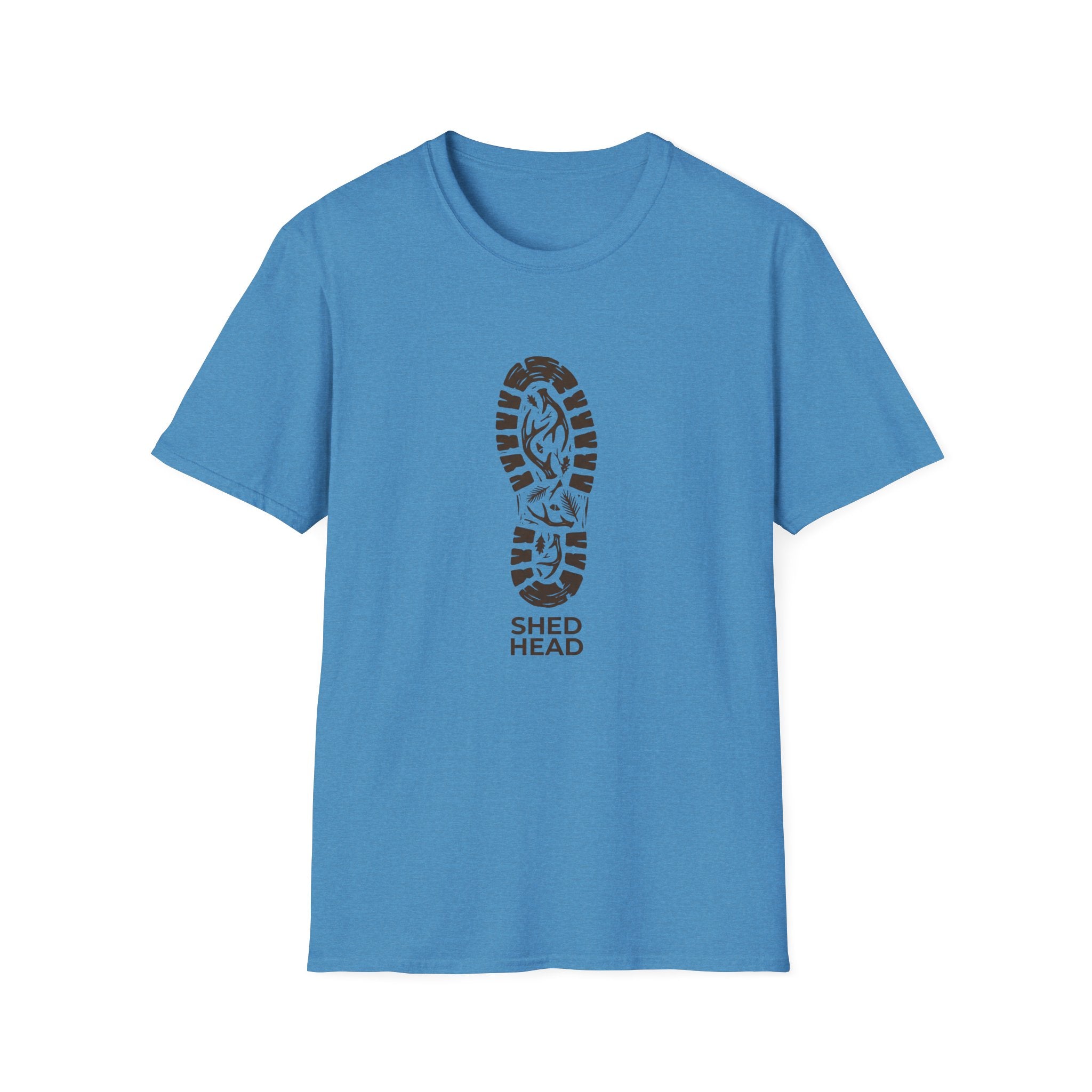 Shed Head Hiking Boot Print T-Shirt