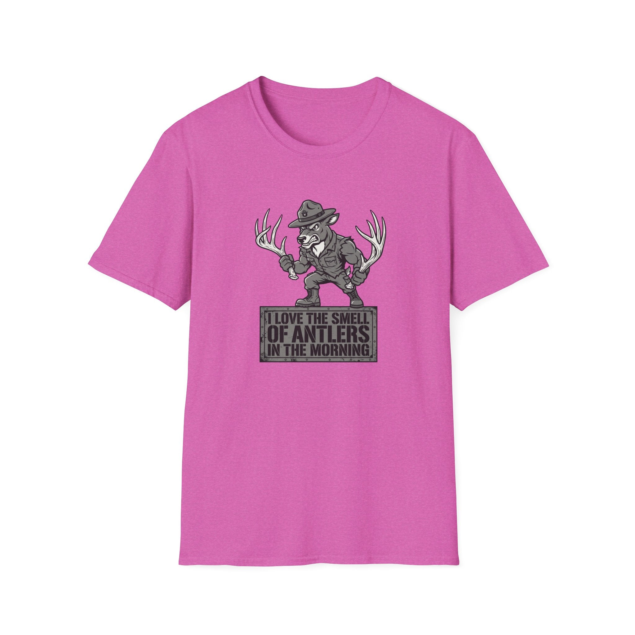 I Love the Smell of Antlers in the Morning. Deer Sargeant T-Shirt