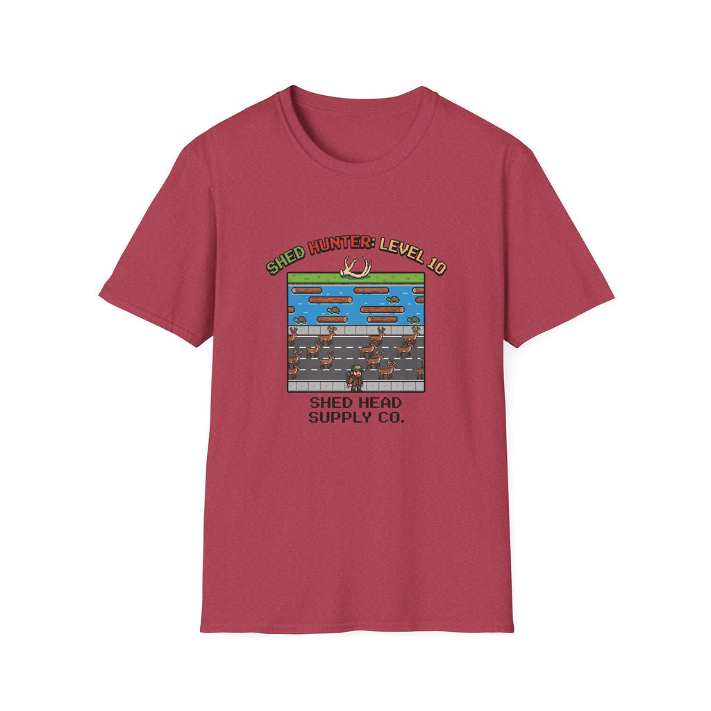 Shed Hunter 80's Video Game T-Shirt