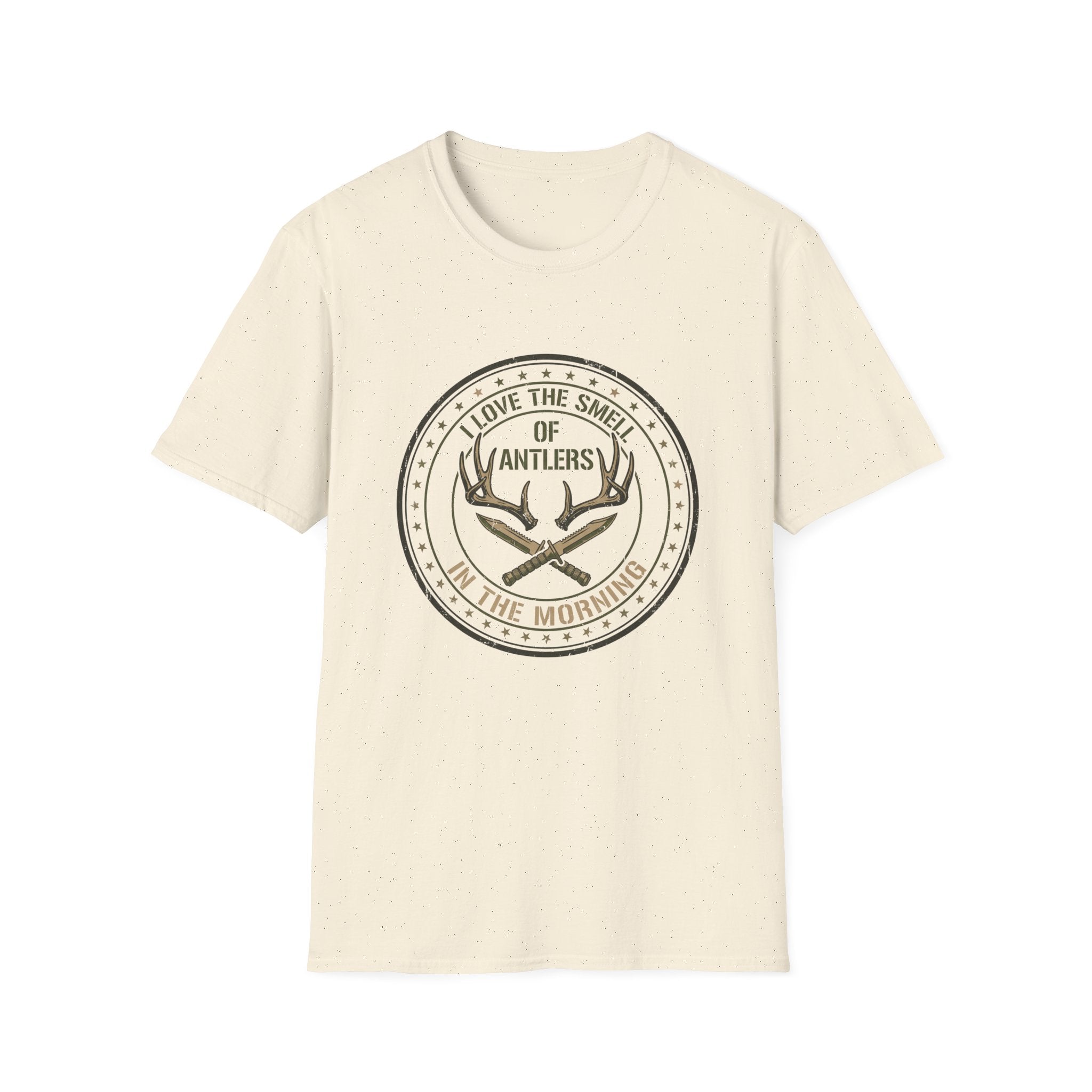 I Love the Smell of Antlers in the Morning T-Shirt