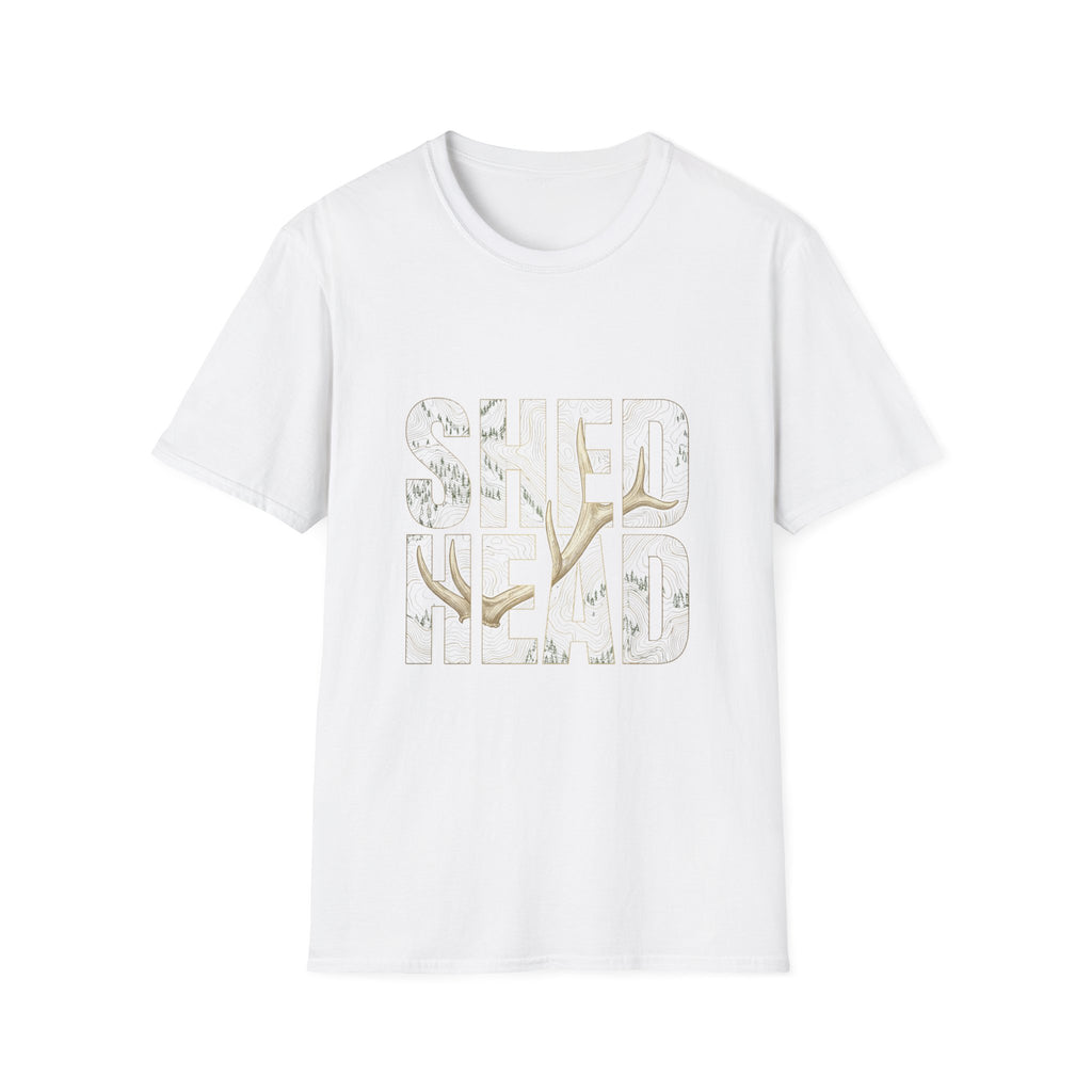 SHED HEAD Elk Antler Topography T-Shirt