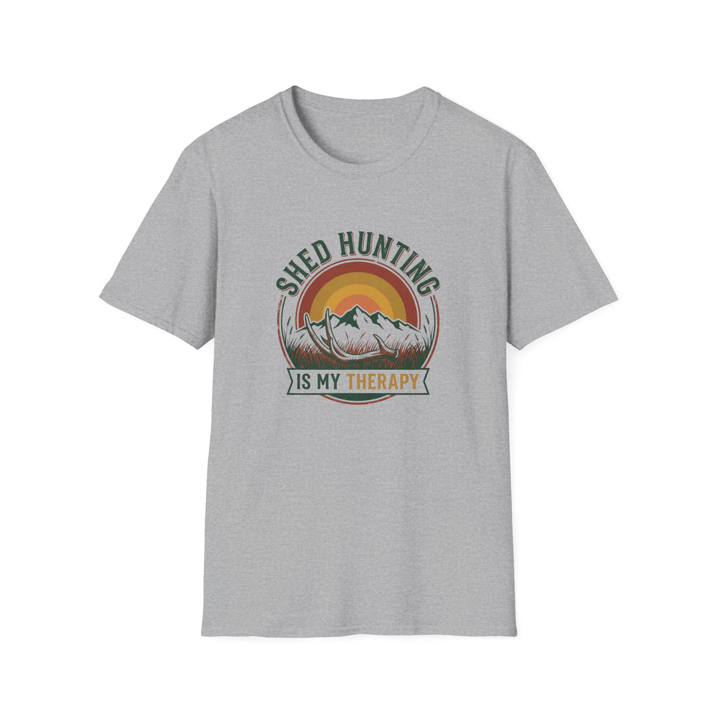Shed Hunting is my Therapy Badge T-Shirt