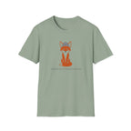 I Skipped Shed Hunting To Be Here Fox T-Shirt