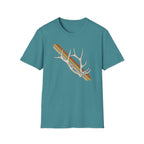 Sunset Stripe Elk Sheds T-Shirt