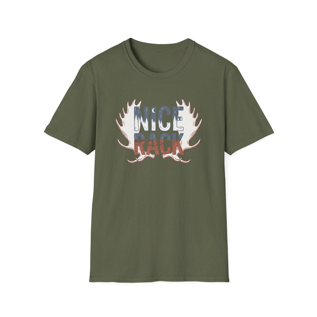 NICE RACK Moose Antlers T-Shirt