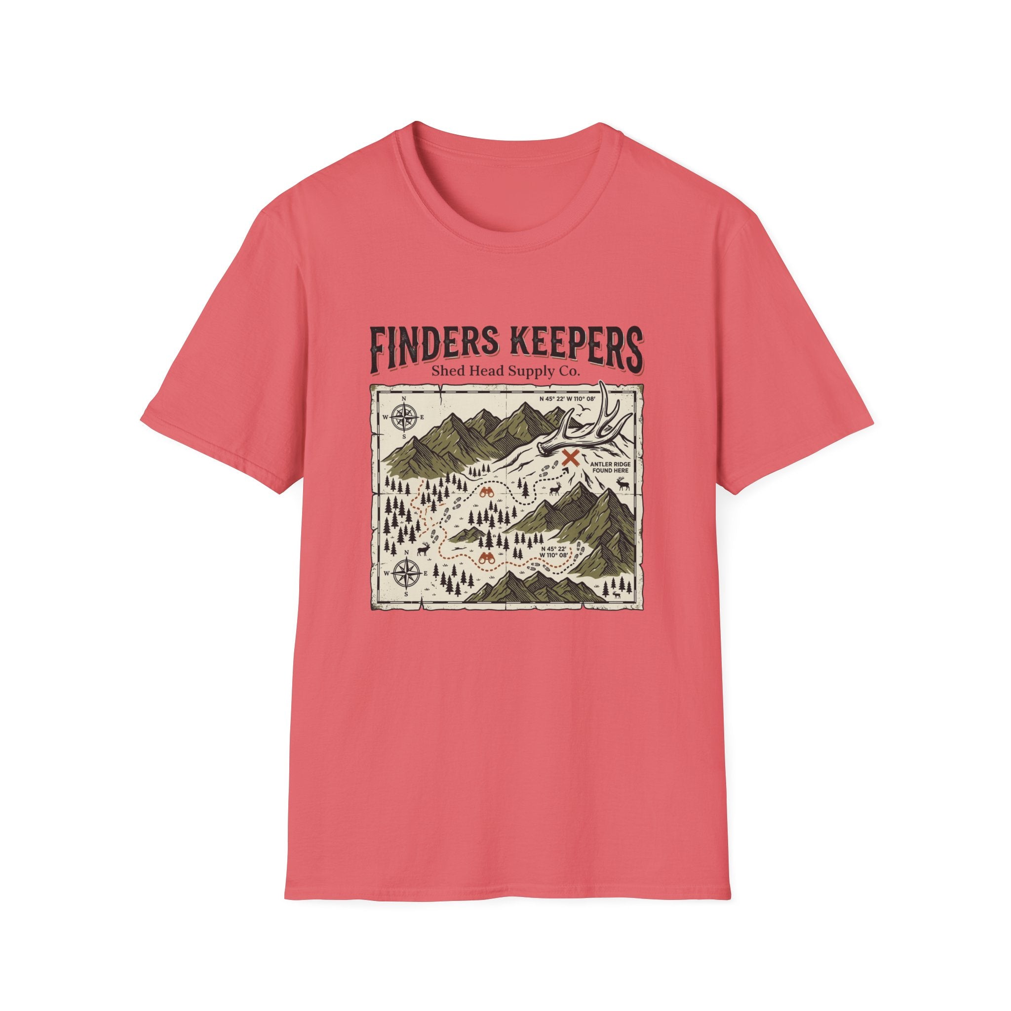 Finders Keepers Treasure Map T-Shirt