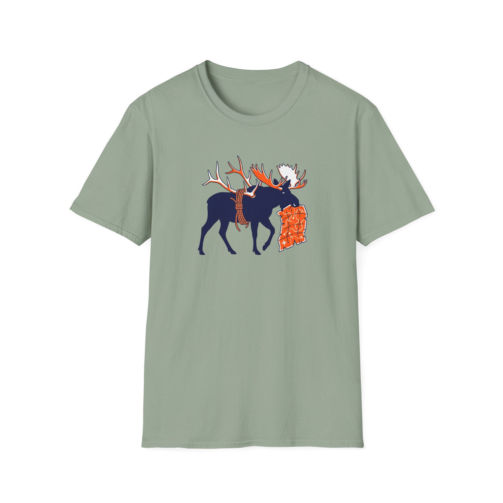 The Moose With The Map T-Shirt