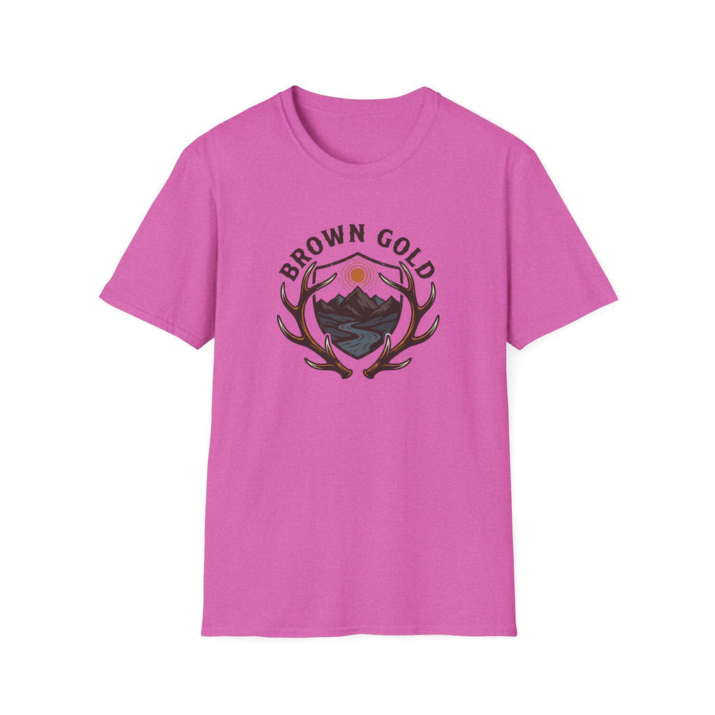 Brown Gold Shield T-Shirt