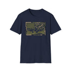 Camo Flag & Elk T-Shirt