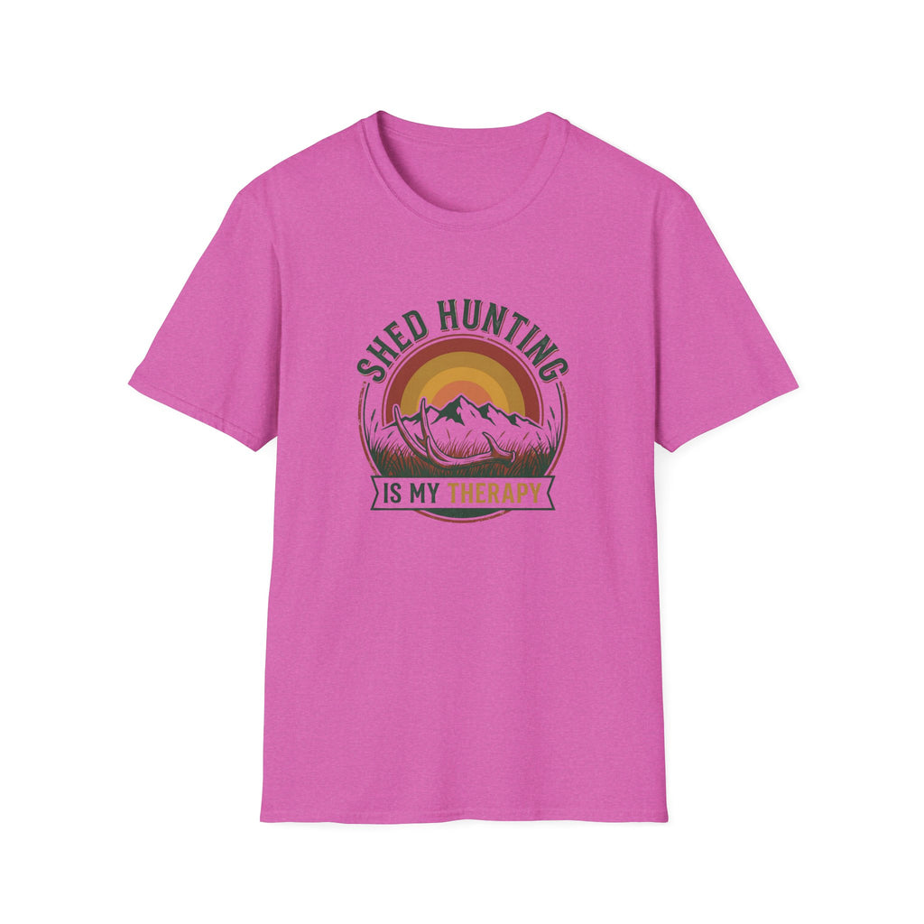 Shed Hunting is my Therapy Badge T-Shirt