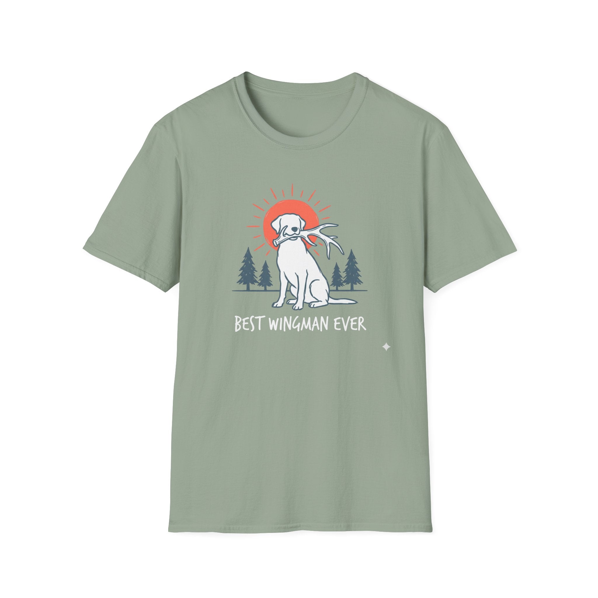 "Best Wingman Ever" Shed Hunting Dog T-Shirt