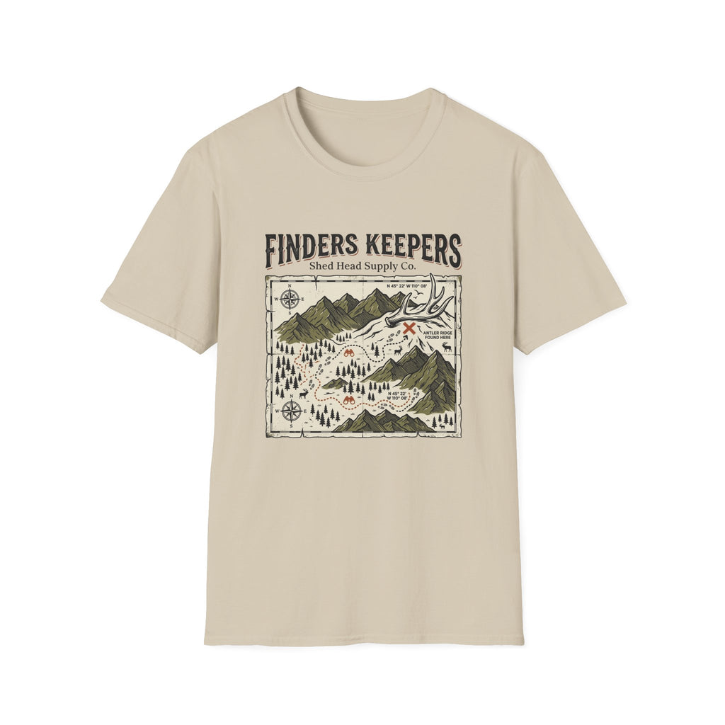 Finders Keepers Treasure Map T-Shirt