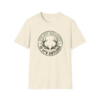 It's Not Hoarding if it's Antlers Badge T-Shirt