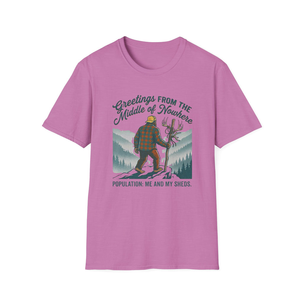 Greetings From the Middle of Nowhere T-Shirt