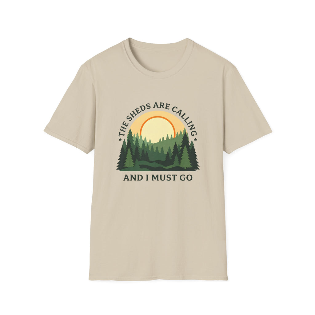 The Sheds Are Calling Sunrise T-Shirt