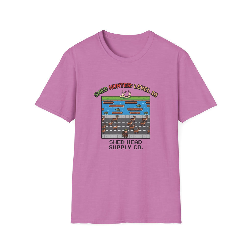 Shed Hunter 80's Video Game T-Shirt