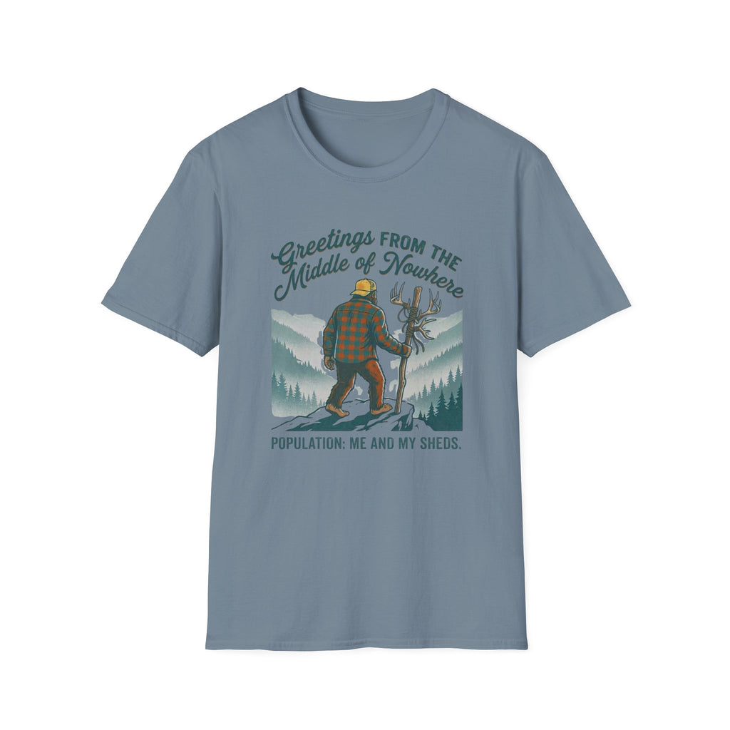 Greetings From the Middle of Nowhere T-Shirt