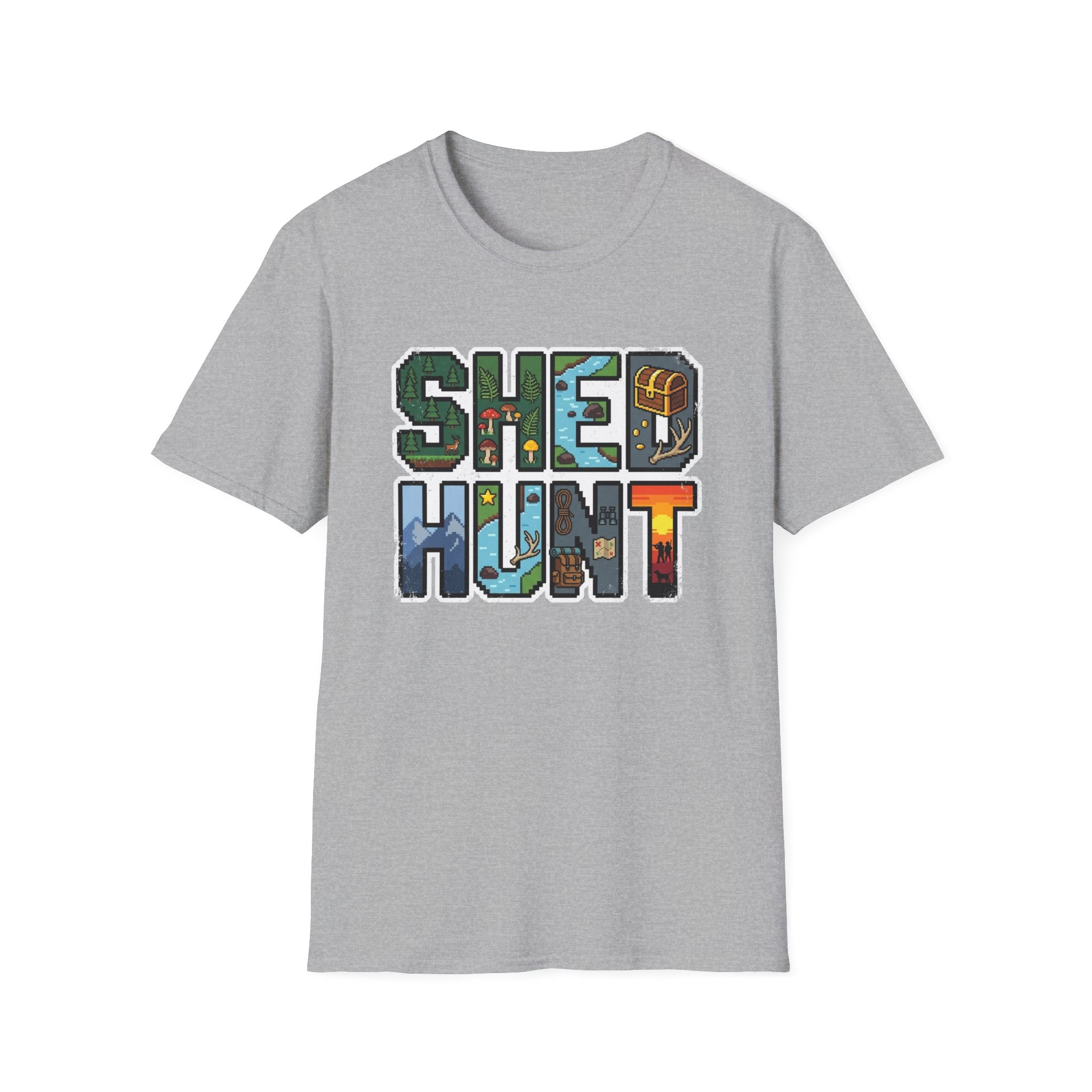 SHED HUNT 80's Pixel T-Shirt