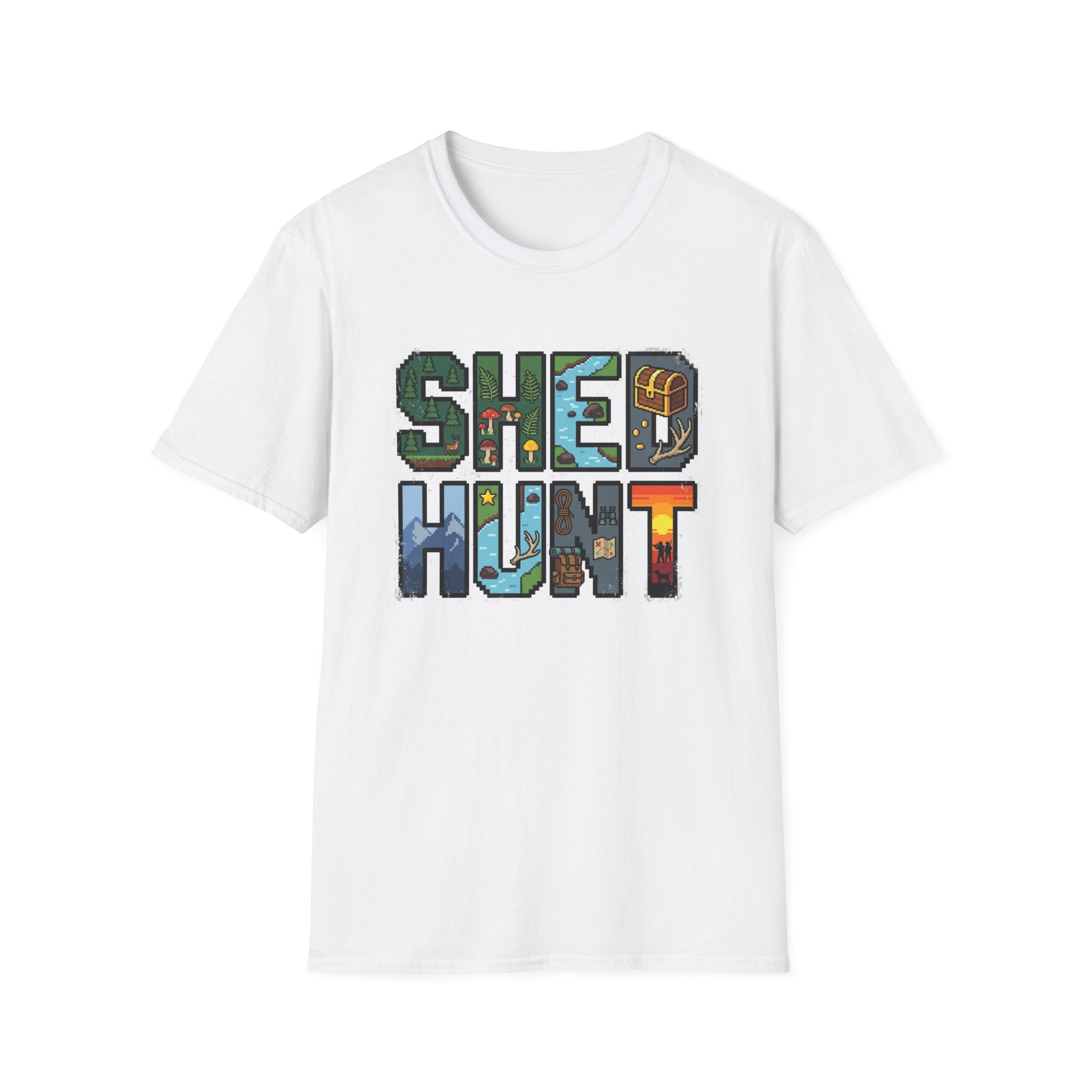 SHED HUNT 80's Pixel T-Shirt