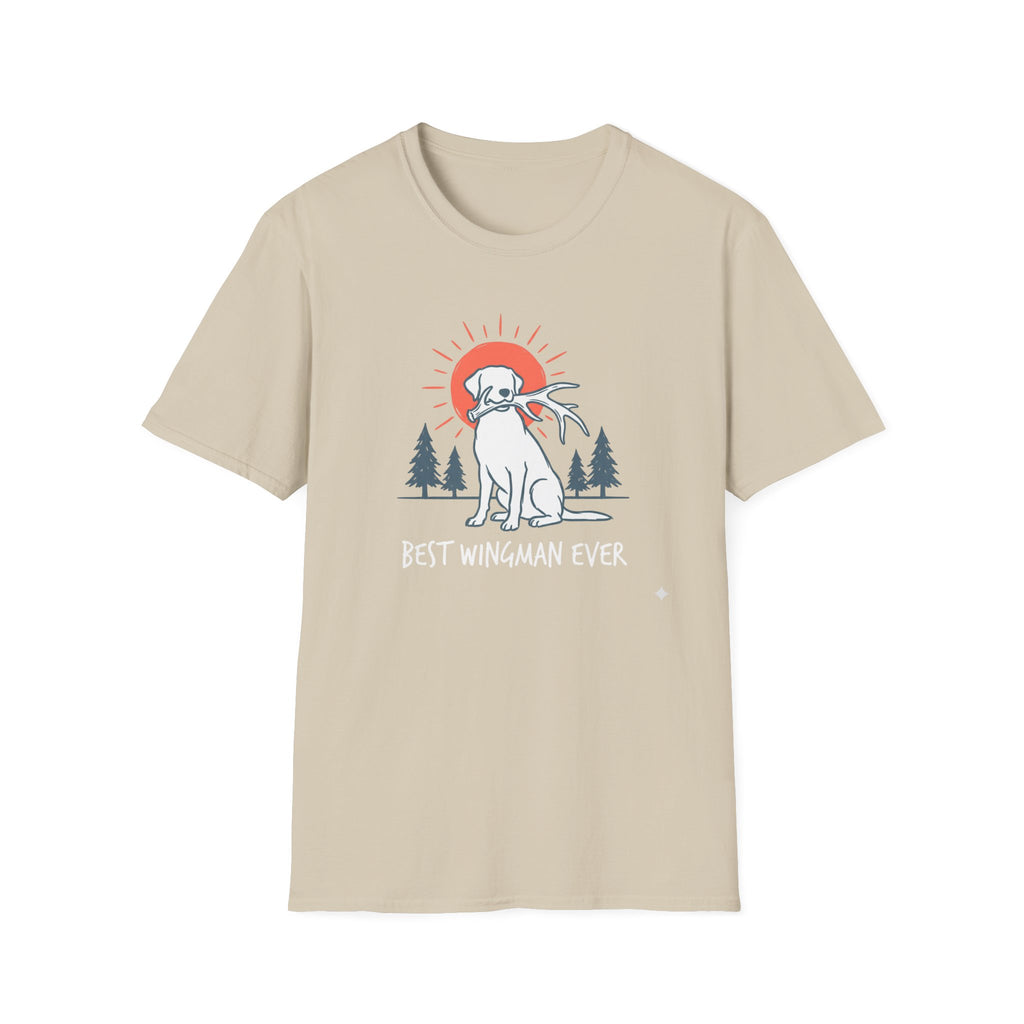 "Best Wingman Ever" Shed Hunting Dog T-Shirt