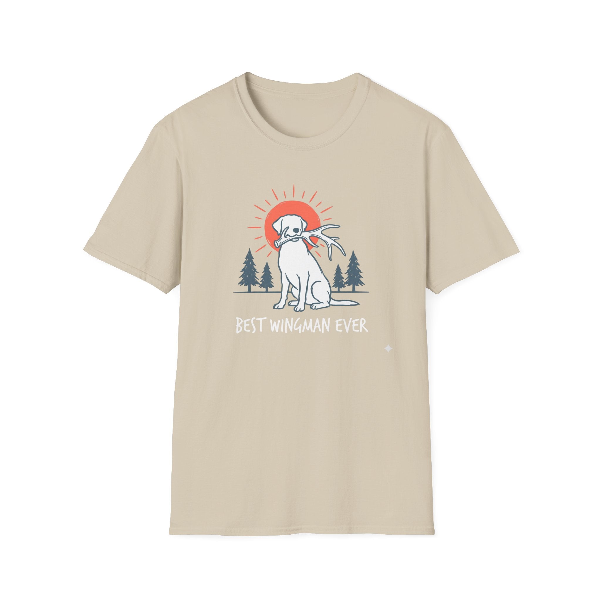 "Best Wingman Ever" Shed Hunting Dog T-Shirt