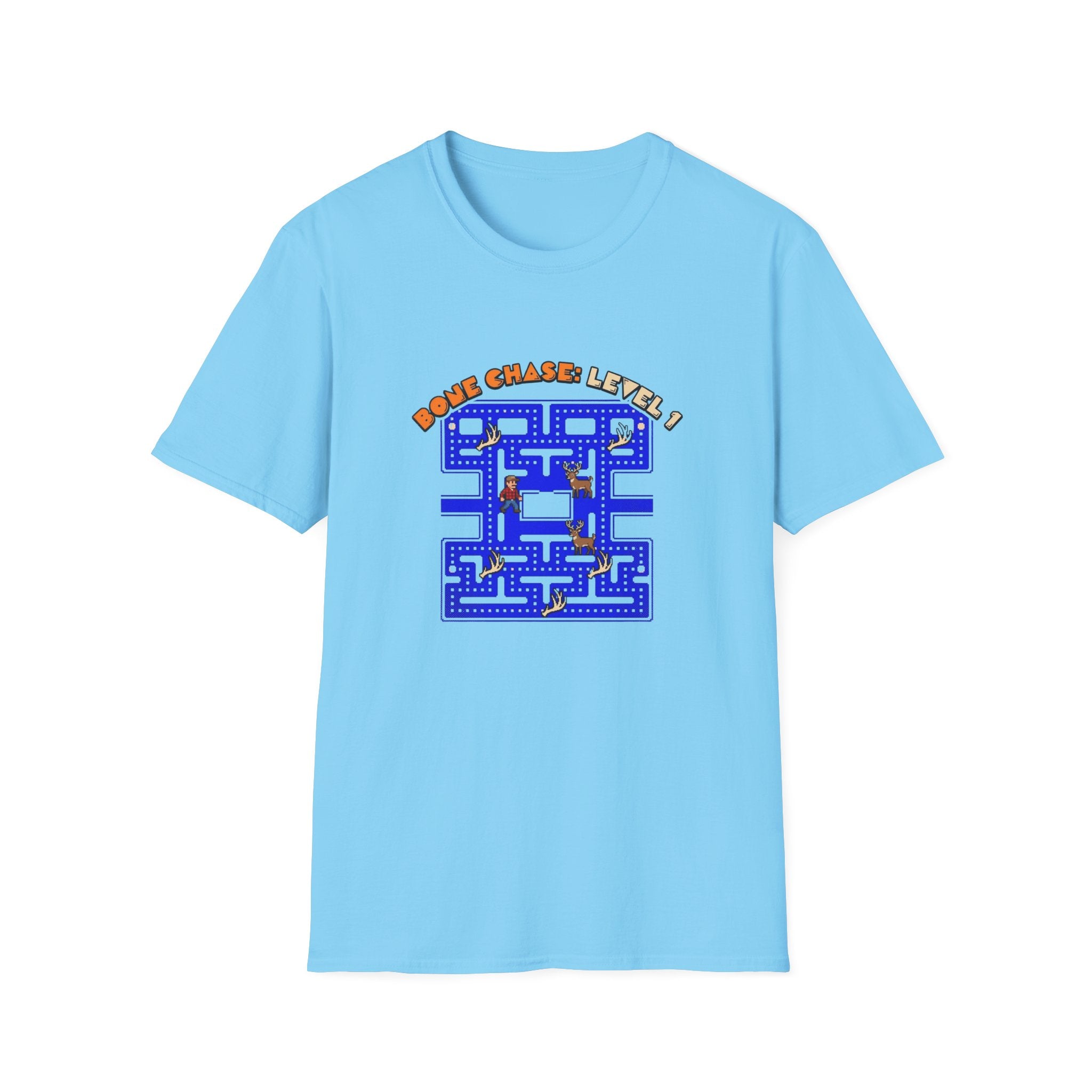 Bone Chase 80's Video Game T-Shirt
