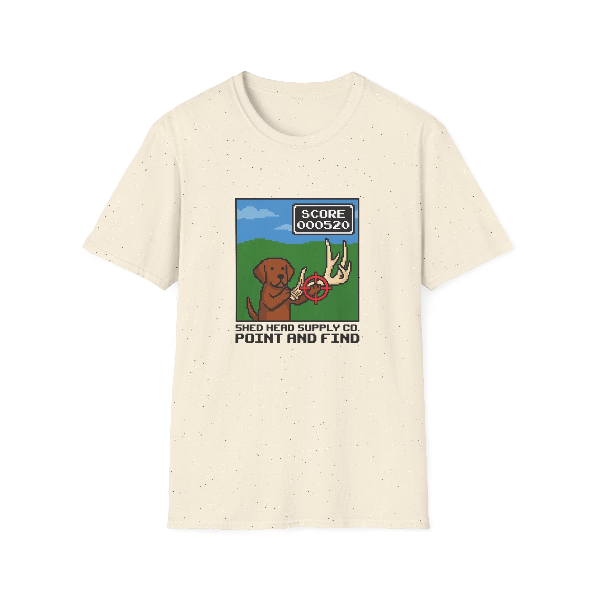 Horn Hunt 80's Video Game T-Shirt