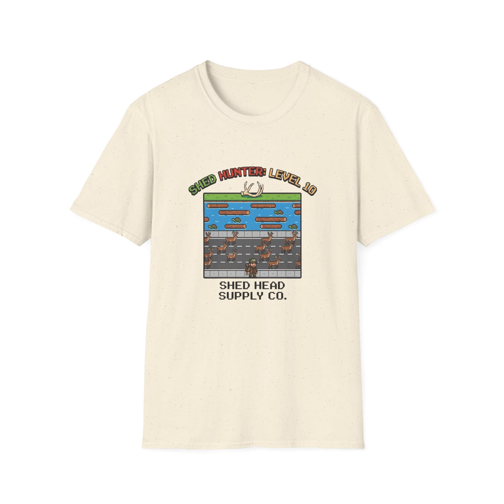 Shed Hunter 80's Video Game T-Shirt