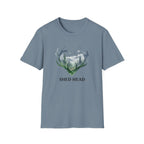 Shed Head Antler Watercolor T-Shirt